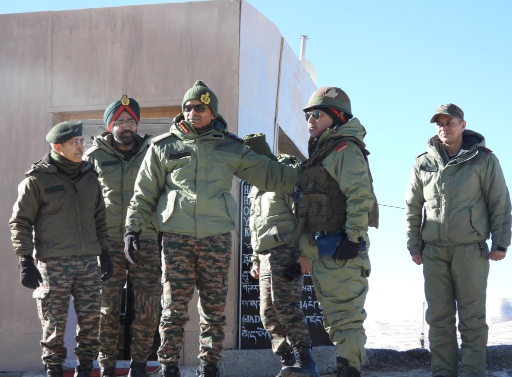 Northern Army Commander Reviews Operational Preparedness in Ladakh